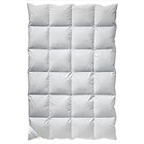 Billerbeck 5541760005 Polaris - Edredón (135 x 200 cm), color blanco