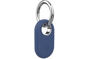 Fgbetcv Schutzhülle für Samsung Galaxy SmartTag2, Silikonhülle für Galaxy Smart Tag 2 mit Schlüsselring für Schlüssel, Geldbörse, Gepäck