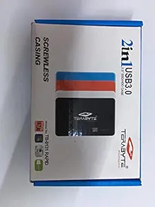 World Shopper Terabyte USB 3.0 Hard Drive SATA and SSD Portable Casing Enclosure (Multciolour)