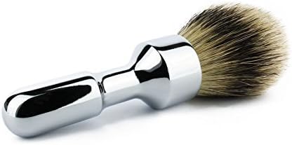 Dovo Merkur Silvertip Shaving Brush Shiny