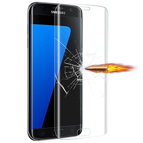 Samsung Galaxy S7 Edge Panzerglas Glasfolie Schutzfolie ,Yica [Anti-Kratzen] Hartglas Display Folie Full Coverage Screen Protector Schutzglas für Samsung Galaxy S7 Edge - 2