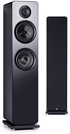Roth Audio OLI RA4 2 Way Pair Of Floor Standing Tower Speakers - Black