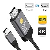 [Plug-and-Play] El cable USB 3.1 a HDMI lo ayuda a conectar su teléfono o computadora USB Tipo C a su pantalla equipada con HDMI, disfrutando de una transferencia de señal estable y sin demoras. Es una solución increíble para conferencias, presentaciones, juegos o compartir su entretenimiento favorito con familiares y amigos.
