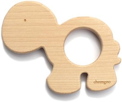 Cheengoo Sustainable Wood Turtle Teether