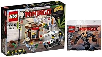 Ninjago LEGO City Track Set – 70607 Hunting + 30379 The Movie Quake Mech In Bag.