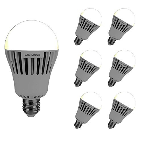 Lampaous® LED E27 A70 GLS, Lot de 6 culots, 6000K Blanc Froid 1500LM,E27 LED ampoule, 15W équivalent aux ampoules incandescentes de 120W, écologique, Haute efficacité 85% d'économie d'énergie. Lampaous® LED E27 A70 GLS, Lot de 6 culots, 6000K Blanc Froid 1500LM,E27 LED ampoule, 15W équivalent aux ampoules incandescentes de 120W, écologique, Haute efficacité 85% d'économie d'énergie.