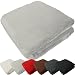 Produktbild proheim XXL Kuschel-Decke Cashmere Touch 220 x 240 cmflauschige Wohn-Decke supersofte & fusselfreie Tages-Decke, Farbe:Grau