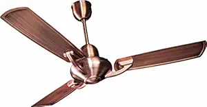 Crompton Triton Decorative Ceiling Fan with Electroplated Finish - 1200 mm (Antique Copper)