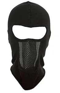 H-Store Full Face Free Size Dust Proof Mask For Men - blackgreyblack
