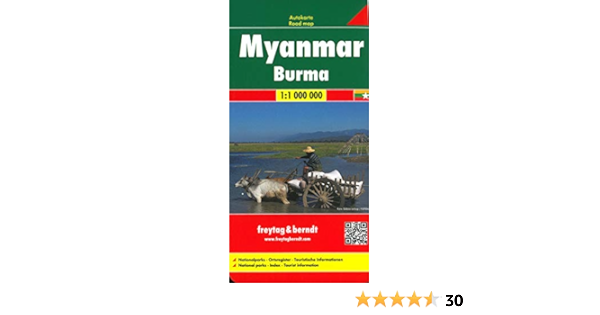 Myanmar Burma Autokarte 1 1 000 000 Nationalparks Ortsregister Touristische Informationen Freytag Berndt Auto Freizeitkarten Amazon De Freytag Berndt Und Artaria Kg Bucher