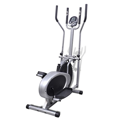 vidaXL Heimtrainer Ergometer Fitness Stepper Walking Ellipsentrainer Crosstrainer - 5