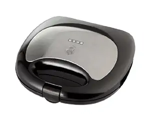 Usha Stainless Steel Sandwich Maker (2672 S) 700-Watt (Black)