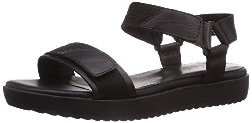 Vagabond Women's Flora Fashion Sandals Black Black Size: 7