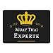 Produktbild Mousepad Muay Thai Experte schwarz