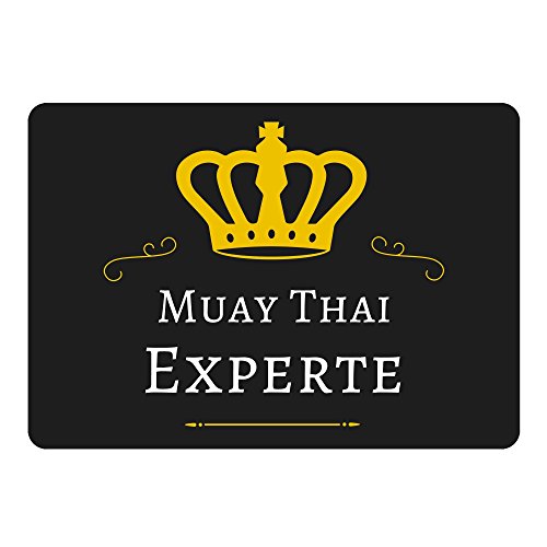Preisvergleich Produktbild Mousepad Muay Thai Experte schwarz