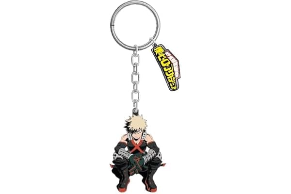 Konix My Hero Academia Porte-clés - Métal - Motif Katsuki