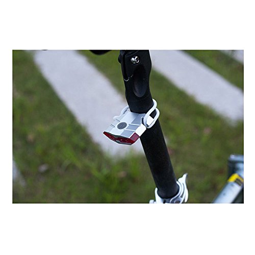 Lmeno LED Wiederaufladbare Fahrradbeleuchtung Fahrrad Rücklicht Wasserdicht Bike Cycling Rückleuchten Super Helle 4 LED Fahrrad Rücklichter Fahrradlampe Schwanz Hinten Leuchtet Mountainbike Sicherheits Warnleuchten - 5