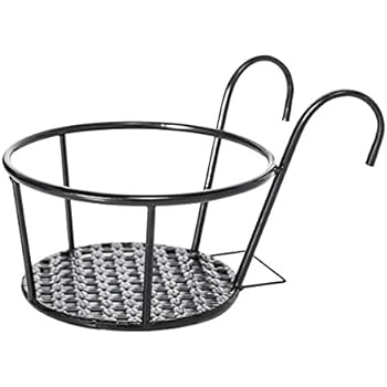 Yardwe Metall Blumentopfhalter Balkon blumentopf Halterung für Garten