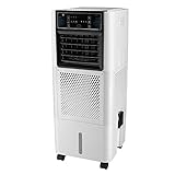 El clima ideal: enfriamiento 3 en 1 para su habitación con ventiladores, enfriadores de aire y humidificadores, y los accesorios con pantallas LED le permiten controlar la combinación de clima a su gusto.