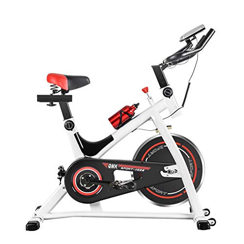 Shocly Spinning Bike Indoor Aerobic Exercise Bike Fitness And Ab Trainer F-Bike F-Rider Cycle Fitness Cardio Workout Machine,white
