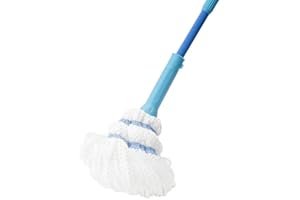 Spontex Balai à Franges Twist Mop - Essorage Intégré