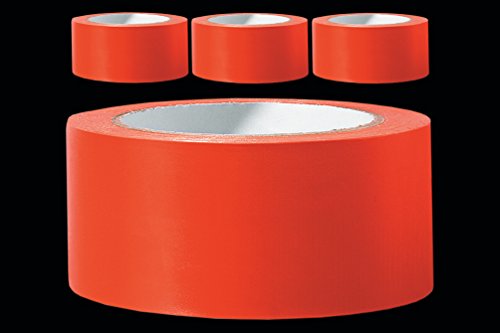 3 x PVC Schutzband glatt 50 mm PROFI Putzerband 33 m orange Putzband Bautenschutzband Putzer Klebeband Putz Abdeckband
