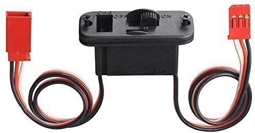 Switch cable One Off-switches with Charging socket Futaba Connector partCore for diecast models Accessories Spare Part # 150116