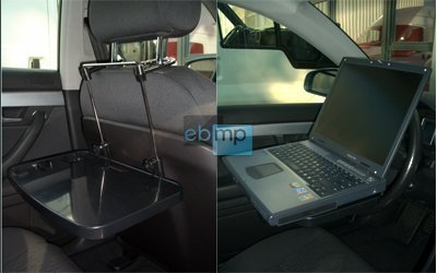KFZ-Auto Notebooktisch Notebook Laptop Tisch Halterung Halter Ablage Notebookablage Notebookhalter für Rücksitz und Lenkrad