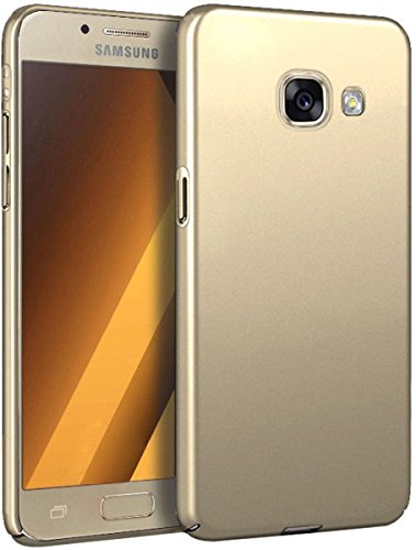 Preisvergleich Produktbild PEDEA Hybrid Hardcase für Samsung Galaxy A3 2017, gold