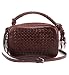 Produktbild LXFA Damen Handtasche Leder,Mini Umhängetasche, Quaste Messenger Bag Handytasche