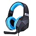 Price comparison product image HUIJIN1 Gaming Headset, Wired HIFI Headphones Stereo Surround Headphone for PC, Xbox One and PS4, Noise Canceling Microphone, Lightsync RGB