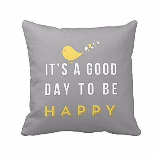 LHWY-2017-Jaune-oiseau-lettre-Square-Throw-Pillow-cas-coussin-couverture-maison-dco