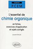 L'essentiel de chimie organique