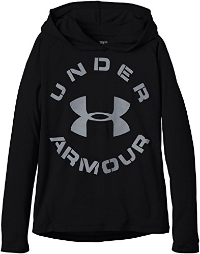 Under Armour Tech T-Shirt manches longues à capuche Garçon High Vis
