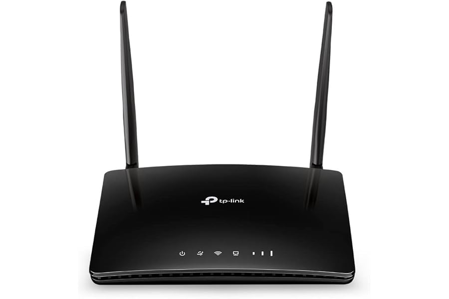TP-Link TL-MR6400 - Router 4G LTE WiFi (Cat 4), Velocidad hasta 300 Mpbs, MicroSim, Puerto Ethernet LAN/WAN, Antena Desmontab
