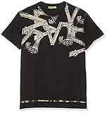 versace herren t shirt  Versace Jeans Couture Herren Man Man T-Shirt Pullunder, Schwarz (Nero 899), Large