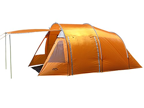 Montis HQ Wyoming Ranch - Tienda campaña familiar 4 plazas - 470 x 250 cm, 8 kg