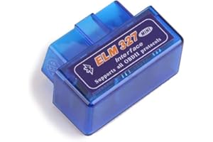 erisin - Mini scanner OBD 2 versione 1.5, Bluetooth, wireless, strumento di diagnostica per auto, per Android, adattatore, Torque, tester, lettore e scanner di codici