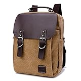 FELICIOO Rucksack für 15'Laptop Notebook Leichte Reise Rucksäcke für Frauen Männer College School Teens Rucksack Tasche Daypack für Mädchen Jungen (Color : Coffee Color)