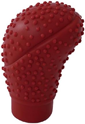 HAINENG Fashion Silicone Antiskid Dots Oval Universal Car Automatic Stick Gear Shift Knob Covers H-D02-R