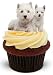 Produktbild WESTIE WEST HIGHLAND TERRIER HUND & WELPE - Spaß-neuheit PREMIUM AUFRECHTSTÄNDER Essbare Backoblaten Kuchen Topper Deko
