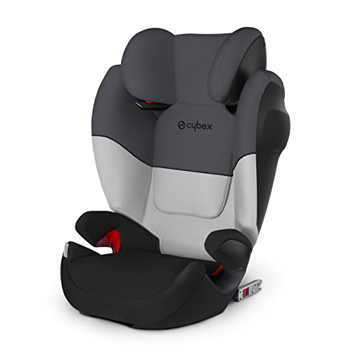 Cybex Silver Solution M-fix SL - Silla de coche, grupo 2/3 con conectores isofix, color gray rabbit y dark grey