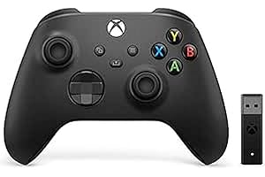 Xbox Wireless Controller + Adaptador Inalámbrico para Windows