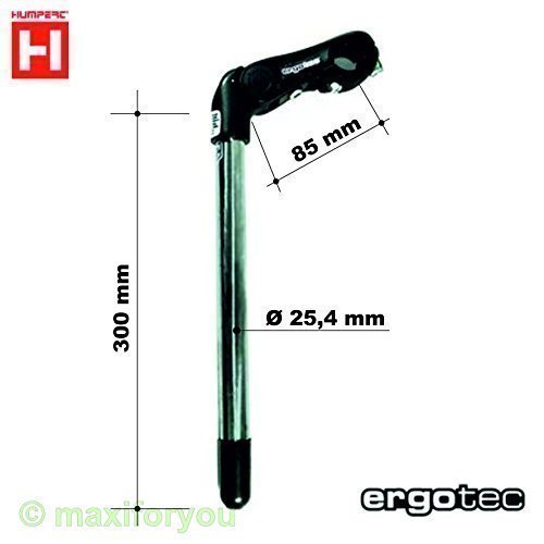 01070405 Ergotec Lenkervorbau verstellbar Fahrrad Lenker Vorbau versch. Ausf.