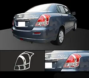 Tail Light/Back Light/Tail lamp Chrome Finishing Garnish Cover Compatible with Maruti Dzire Model yer 2008 to 2011 Set of 2pc