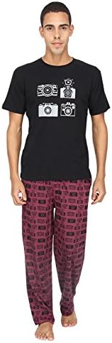 Nuteez Camera Pyjama Set for Men