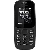 Nokia 105 (Dual SIM, Black)