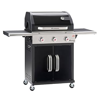 Landmann Gasgrillwagen Triton 30 Schwarz 140 X 57 X 1215 Cm