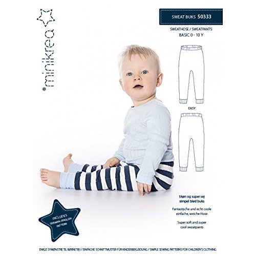 Schnittmuster Sweat-Hose für Kinder / Gr. 56-146cm / 5X0333