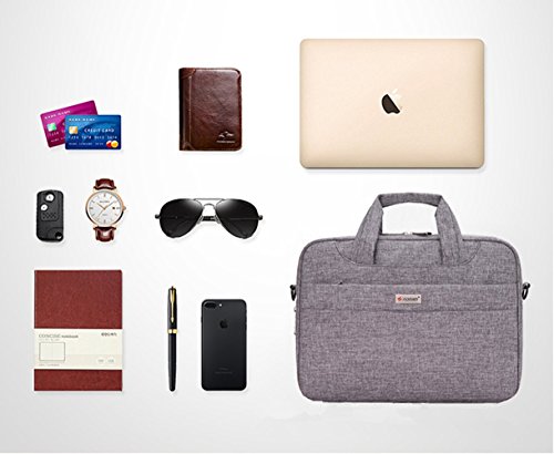 MojiDecor Laptoptasche Wasserdicht Handtasche Umhängetasche Aktentasche Stoßfest Notebooktasche für 38,1-39,6 cm(15-15,6 Zoll) Laptop Notebook Computer MacBook - 6
